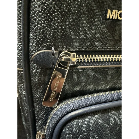 Michael Kors New Crossbody Bag Flight Handbag Jet Set Purse Blue MSP $398 NWT - Picture 5 of 12